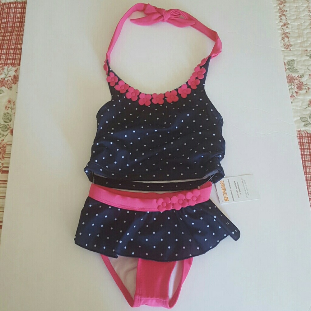 NWT - Gymboree Girls Size 4 (xs) Tankini